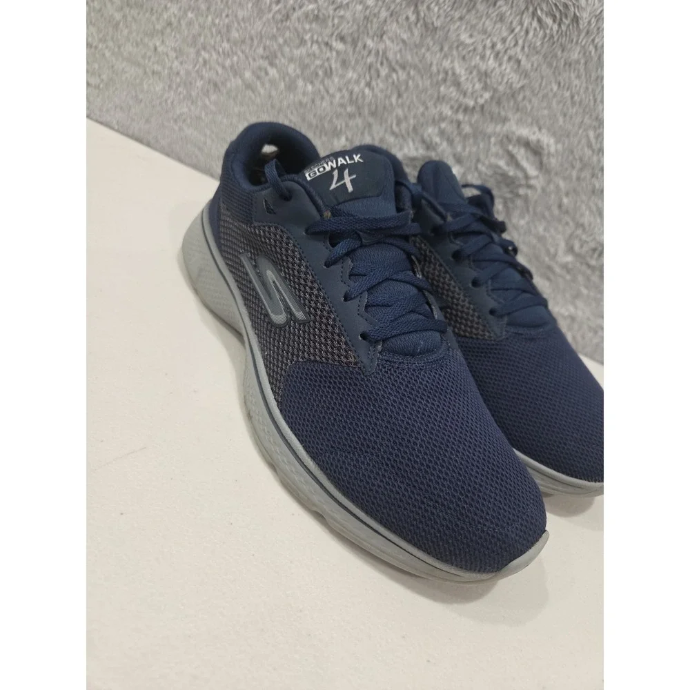 Skechers GoWalk 4 Noble Sport Navy Blue Sneakers Men's Size 10